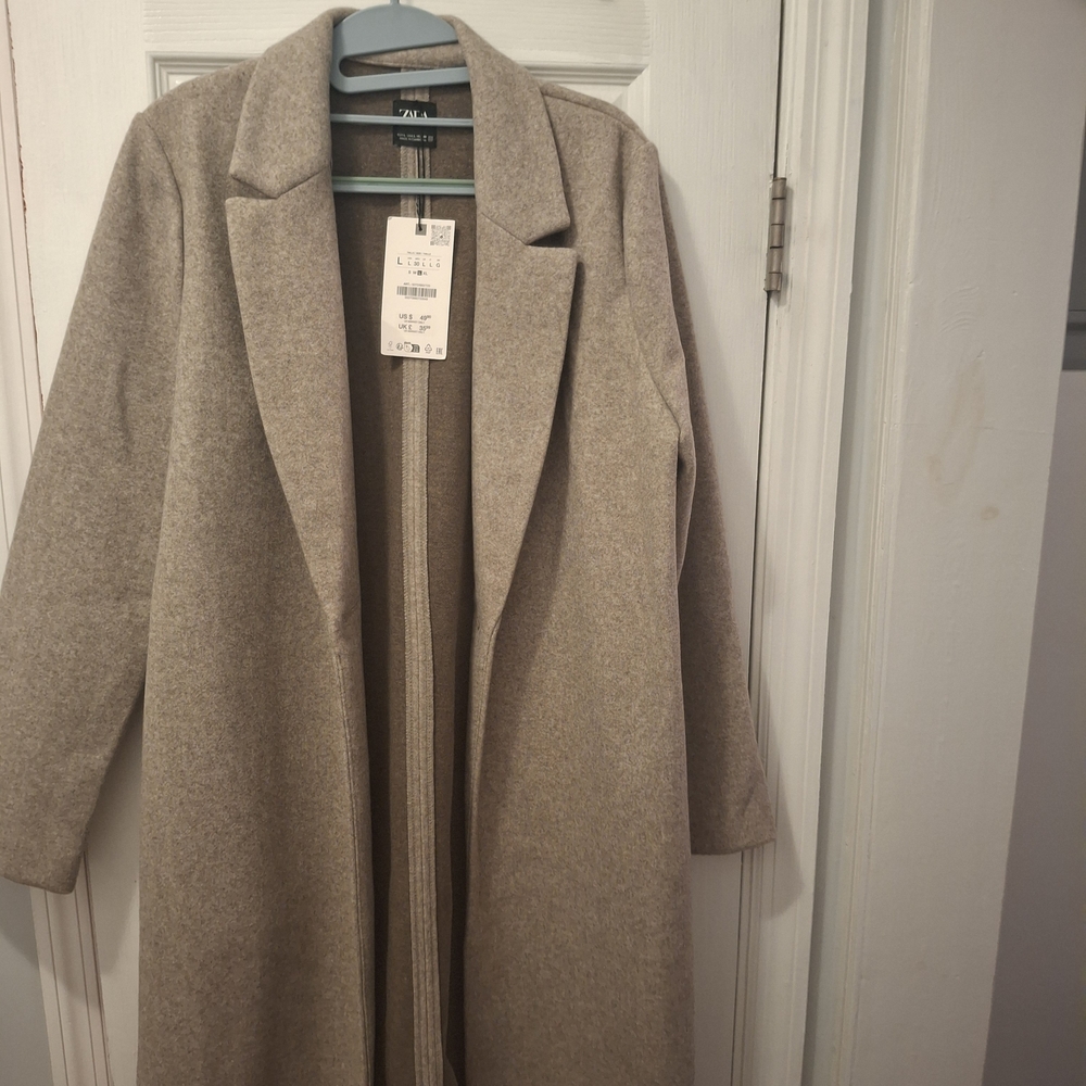 Zara Classic Tan Trench Coat